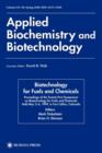 Twenty-First Symposium on Biotechnology for Fuels and Chemicals : Proceedings of the Twenty-First Symposium on Biotechnology for Fuels and Chemicals Held May 2-6, 1999, in Fort Collins, Colorado - Book