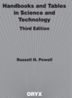 Handbooks and Tables in Science and Technology, 3rd Edition - Book