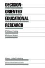 Decision-Oriented Educational Research - Book