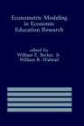 Econometric Modeling in Economic Education Research - Book