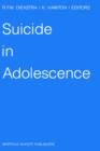 Suicide in Adolescence - Book