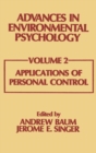 Advances in Environmental Psychology : Volume 2: Applications of Personal Control - Book