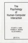 The Psychology of Human-Computer Interaction - Book