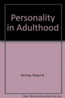 Personality in Adulthood - Book