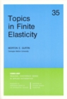 Topics in Finite Elasticity - Book