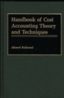 Handbook of Cost Accounting Theory and Techniques - Book