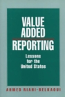 Value Added Reporting : Lessons for the United States - Book