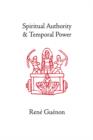 Spiritual Authority and Temporal Power - Book