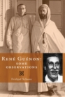 Rene Guenon : Some Observations - Book
