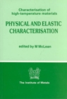 Physical and Elastic Characterization - Book