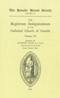Registrum Antiquissimum of the Cathedral Church of Lincoln [6] - Book