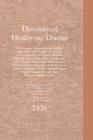 Directory of Henley-on-Thames 1936 : With Assenden, Badgemore, Binfield Heath, Bix, Crazies Hill, Crocker End, Fawley, Frieth, Hambleden, Hare Hatch, Harpsden, Highmoor, Hurley, Kingwood, Lower Assend - Book