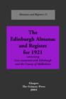 Edinburgh : An Almanac, 1921 - Book
