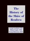 The History of the Shire of Renfrew - Book