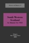 South-west Scotland : An Almanac, 1921 - Book