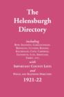 The Helensburgh Directory 1921-22 : Including Row, Shandon, Garelochhead, Rosneath, Clynder, Rahane, Kilcreggan, Cove, Cardross, Glenfruin, Luss, Arrochar, Tarbet, Etc, with Important County and Local - Book