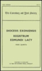 The Register of Edmund Lacy, Bishop of Exeter, 1420-1455, V - Book