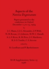 Aspects of the Notitia Dignitatum : Papers presented to the conference in Oxford December 13 to 15, 1974 - Book