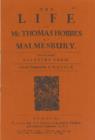 The Life of Thomas Hobbes of Malmesbury - Book