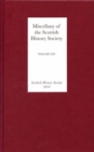 Miscellany of the Scottish History Society, volume XIV - Book