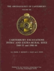 Canterbury Excavations Intra- and Extra-Mural Sites 1949-55 and 1980-84 - Book