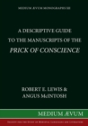 Descriptive Guide to the Manuscripts of the "Prick of Conscience" - Book