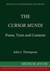 "Cursor Mundi" : Poem, Texts and Contexts - Book