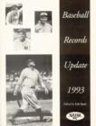 Baseball Records Update 1993 - Book