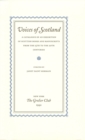 Voices of Scotland - A Catalogue of an Exhibition of Scottish Books and Manuscripts from the 15th to the 20th Centuries - Book