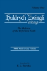 Huldrych Zwingli Writings - Book