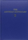 Assyrian Dictionary of the Oriental Institute of the University of Chicago, Volume 2, B - Book