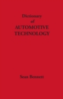 Dictionary of Automotive Technology - Book