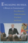 Engaging Russia : A Return to Containment? - Book