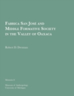 Fabrica San Jose and Middle Formative Society in the Valley of Oaxaca - Book