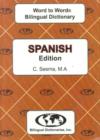 English-Spanish & Spanish-English Word-to-Word Dictionary - Book