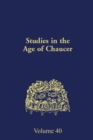 Studies in the Age of Chaucer : Volume 40 - Book