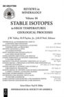 Stable Isotopes in High Temperature Geological Processes - Book