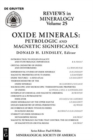 Oxide Minerals : Petrologic and Magnetic Significance - Book