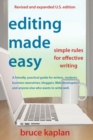 Editing Made Easy : Simple Rules for Effective Writing - Book