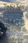 To So Few - The Verdict - Book