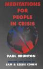 Meditations for People in Crisis - Book