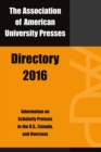 Association of American University Presses Directory 2016 - Book