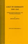 Liszt In Germany, 1840-1845 - Book
