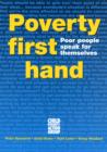 Poverty First Hand! : Poor People Speak for Themselves - Book