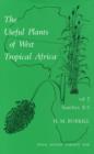 Useful Plants of West Tropical Africa Volume 2, The : Families E-I - Book