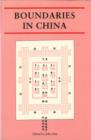Boundaries in China Pb - Book