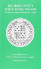 The Irish Statute Staple Books, 1596-1687 - Book