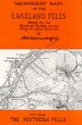 Wainwright Maps of the Lakeland Fells : Southern Fells Map 4 - Book