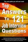 Top Answers to 121 Job Interview Questions - Book