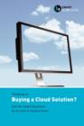Thinking of... Buying a Cloud Solution? Ask the Smart Questions - Book